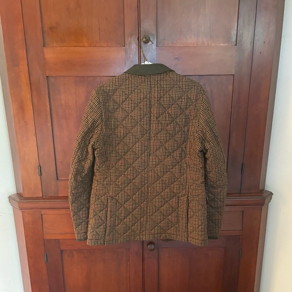 Rare Quilted Equestrian Jacket Foxhunt Coat Schneiders Salzburg GB - Picture 2 of 5